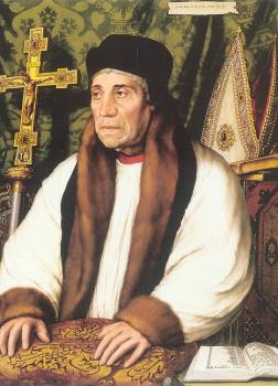 Portrait of William Warham, Archbishop of Canterbury